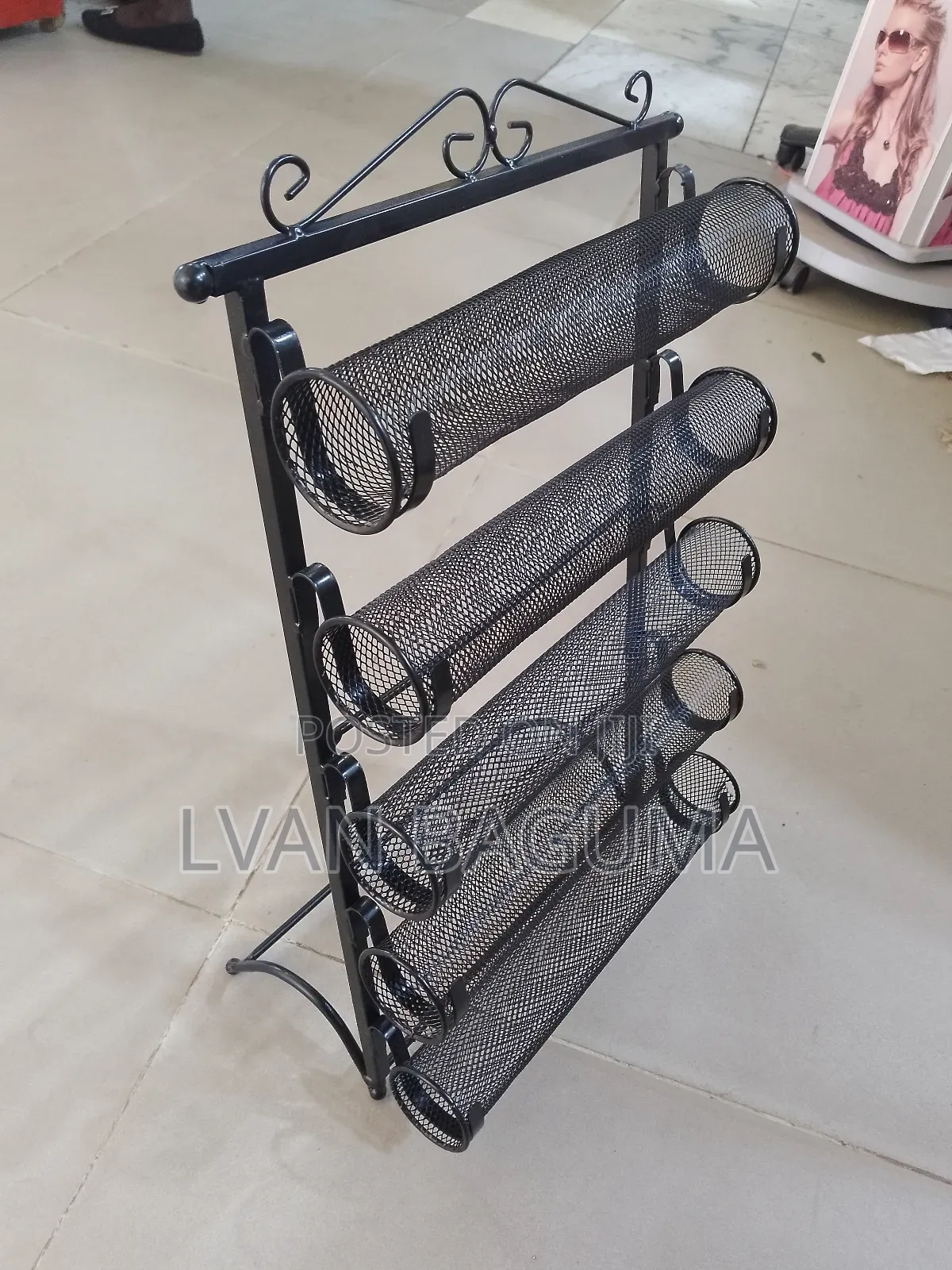 5 Tier Jewelry / Bangles Stand - Metallic