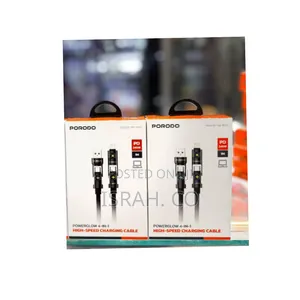 Porodo 4 in 1 High Speed Charging Cable.