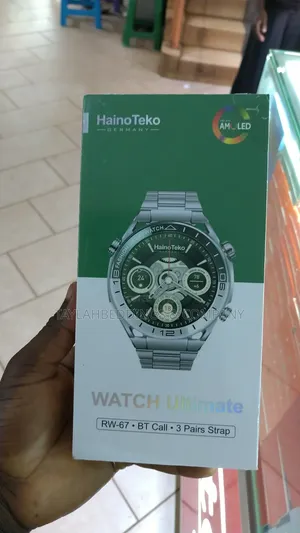 Hainoteko Watch Ultimate Rw-67 Smartwatch – Amoled Display