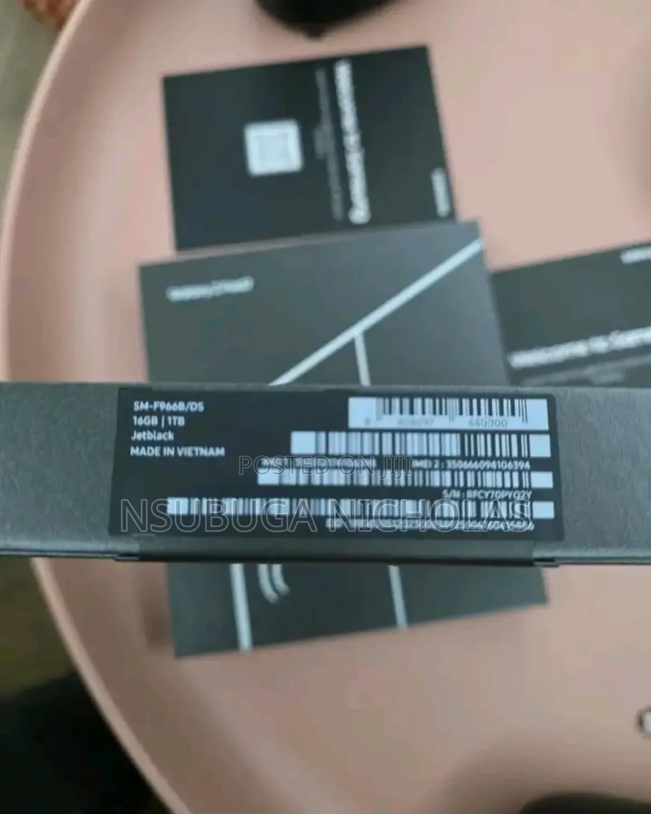 New Samsung Galaxy Z Fold7 1 TB Gold