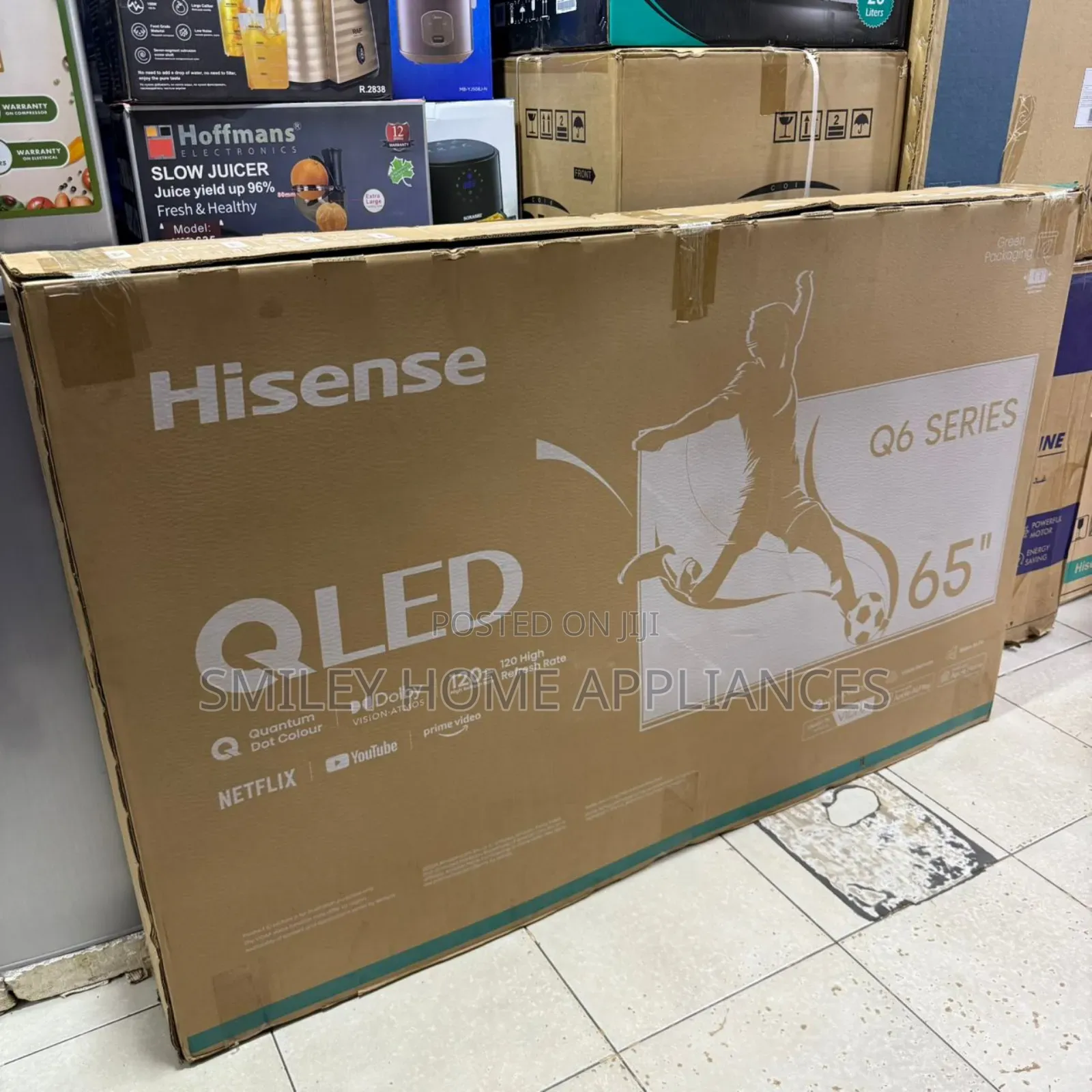 20% Discount Sale on Q6 Series Hisense 65inches Quantum Dot Display Tv