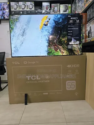 Ultra Bright High-Definition 4khdr TCL 55inches Google Andriod Tv