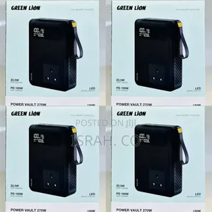 Green Lion Power Vault 270w Power Bank .