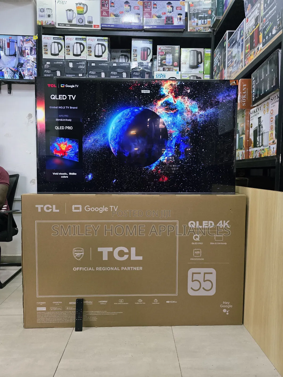 TCL 55c645 55inches Qled- Hdr10 Google Andriod Tv at Beeyi Powa