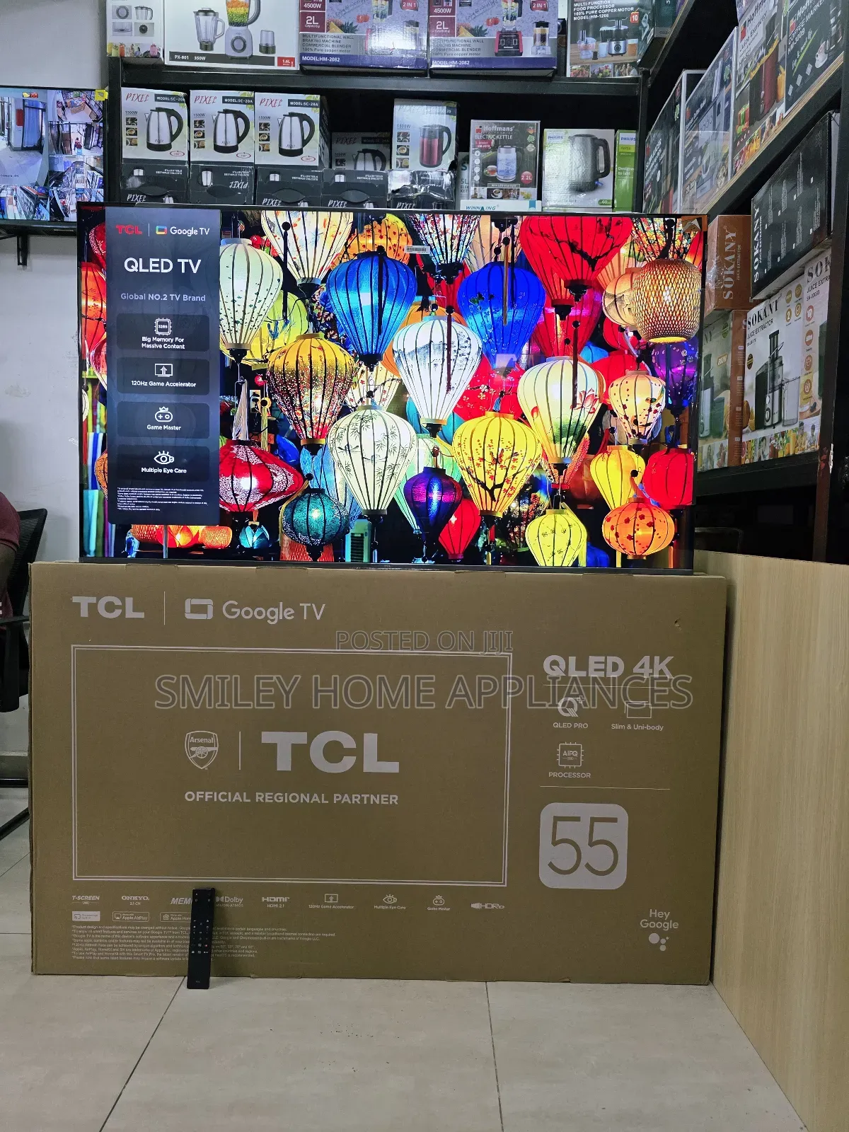 20% Discount Sales on TCL 55inches 55c645 Qled4k Google Android Pro Tv