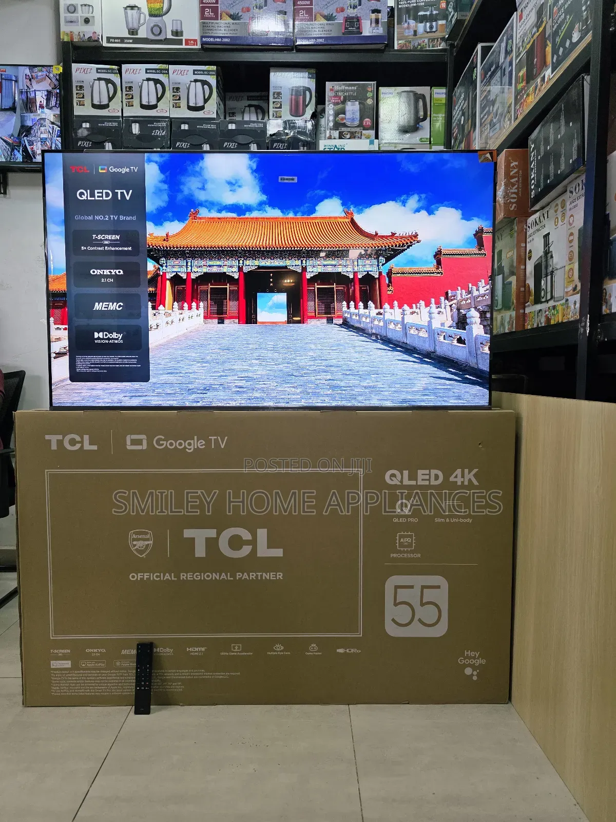 20% Discount Sales on TCL 55inches 55c645 Qled4k Google Android Pro Tv