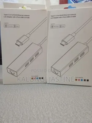 Type C 2.0 to Rj45 Ethernet Notwork Lan Adapter