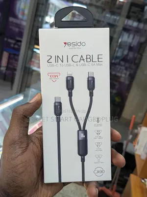 Yesido 2in1 Cable 100watts