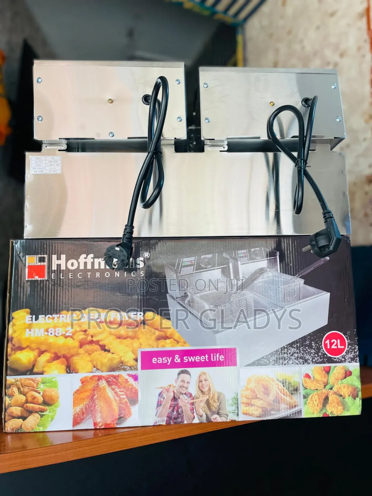 Offmans Deep Fryer 12 Litres Double