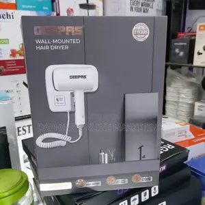 Wall Mounted Hair Dryer Geepas, Hair Dryer Geepas