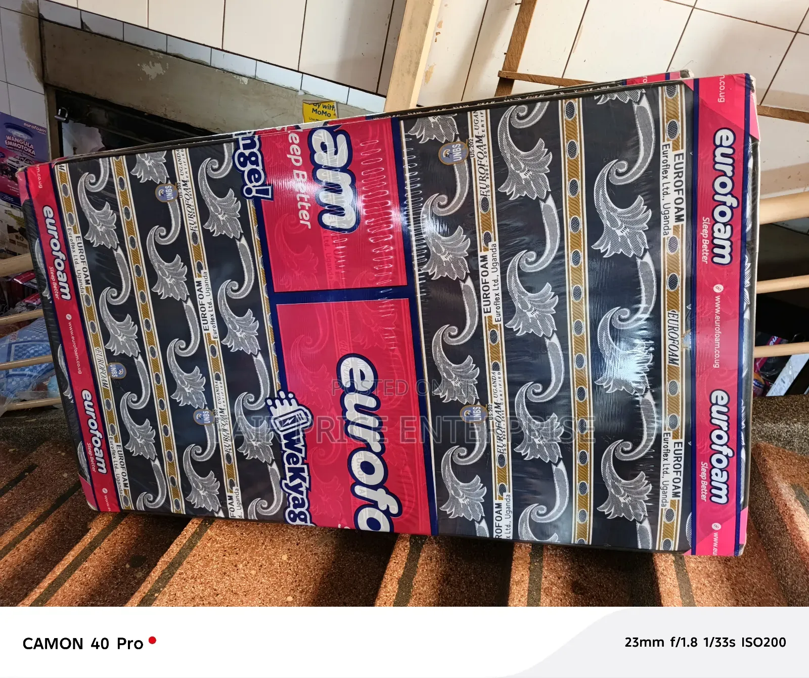 4x6 By6 Inches Mattresses Euro Foam Sealed Cover