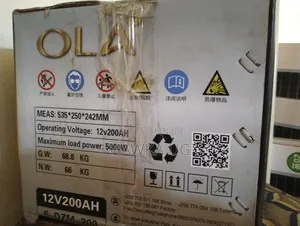 200ah Ola Gel Battery