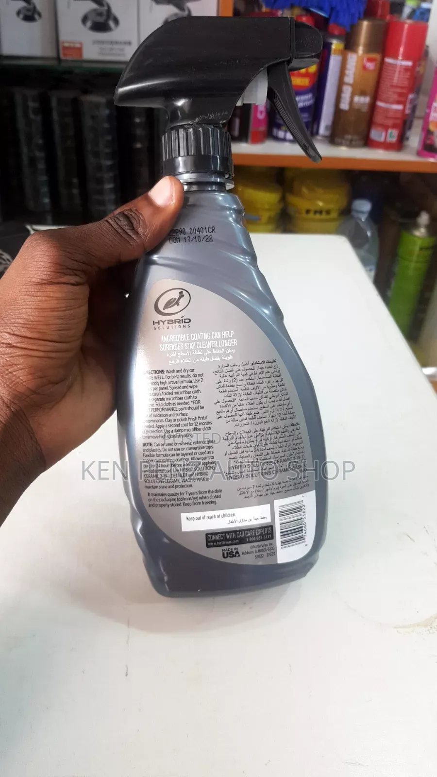 Ceramic Spray Paint in Turtle Wax Hybrid