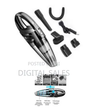 Cordless Handheld Vacuum Cleaner With Led Light, Cord-Free Car Hand Va