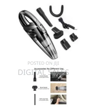 Cordless Handheld Vacuum Cleaner With Led Light, Cord-Free Car Hand