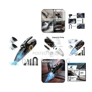 Car Vacuum Cleaner, Handheld Vacuum High Power 8000pa, Mini Portable