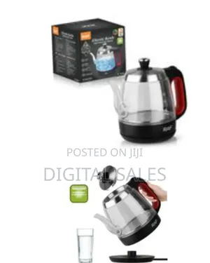 Raf 1.2l Electric Glass Kettle Heat Resistant Boiling Ceramic Glass