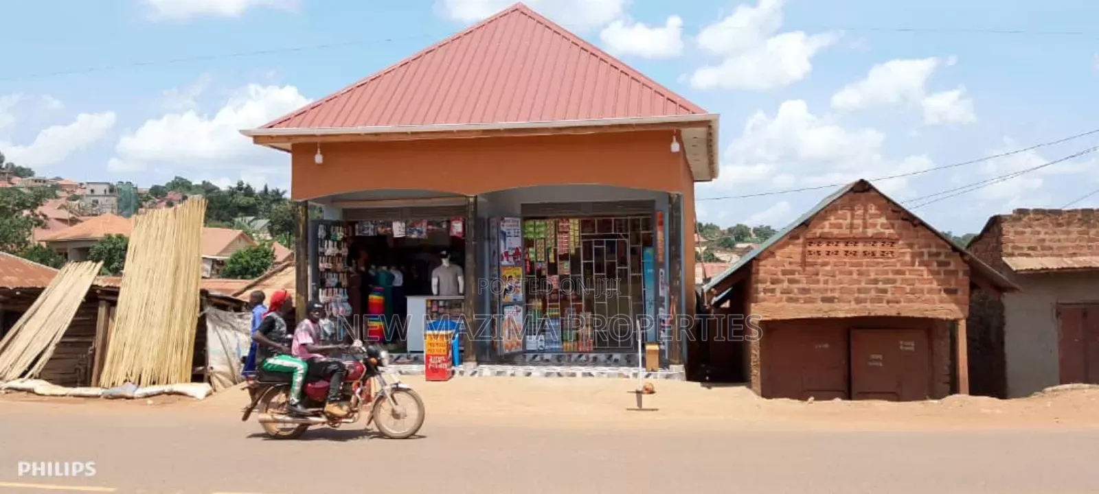Very Busy Commercial Two Double Shops on Forced Sale Nansana Town