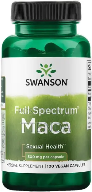 Maca 500 Milligrams 100 Capsules
