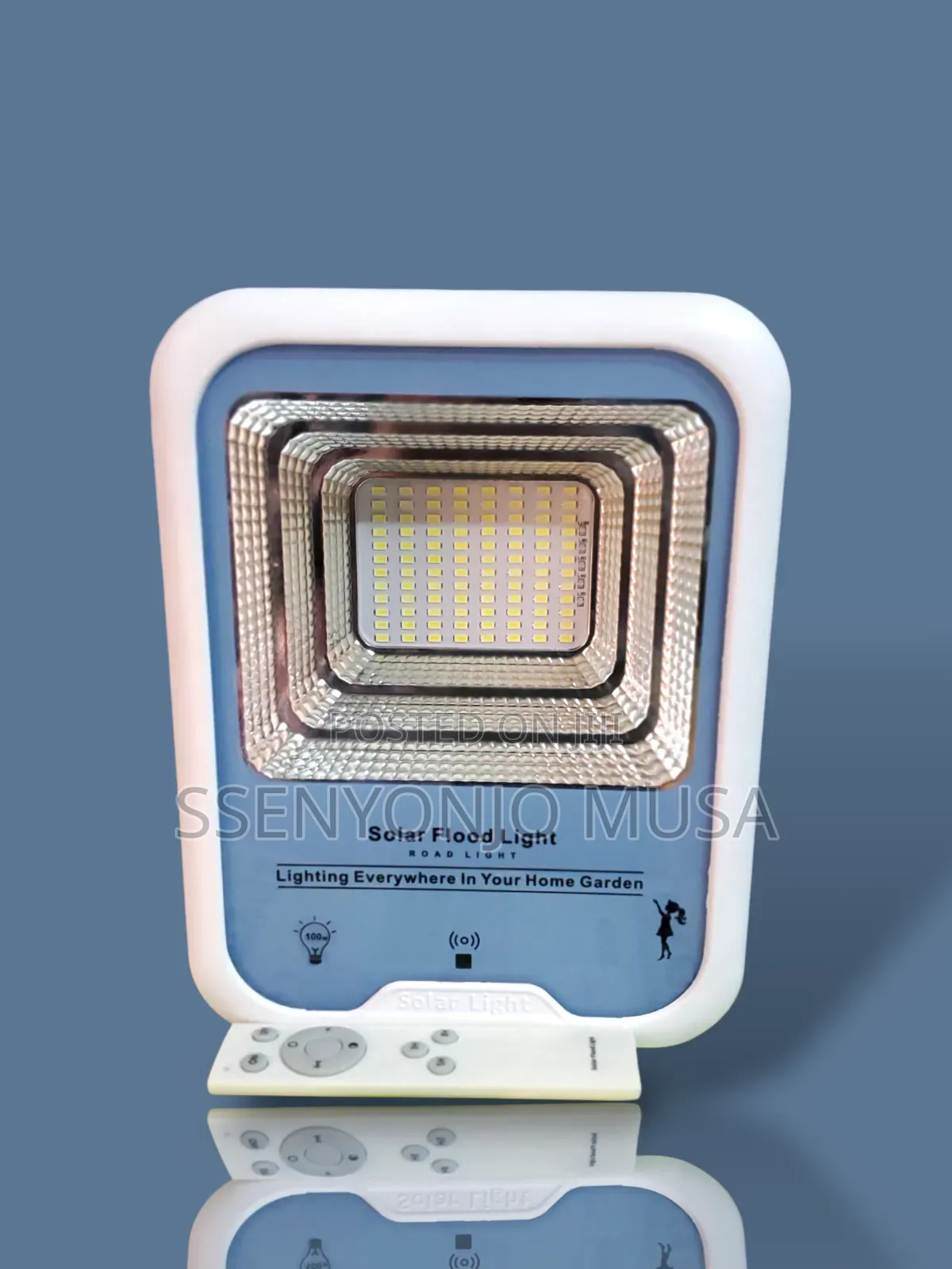 100w Solar Outdoor Roadlights With Remote Control Motion D