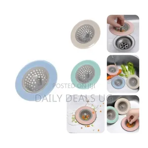 Drain Stopper Rubber Sink Plug Filter, Color May Vary