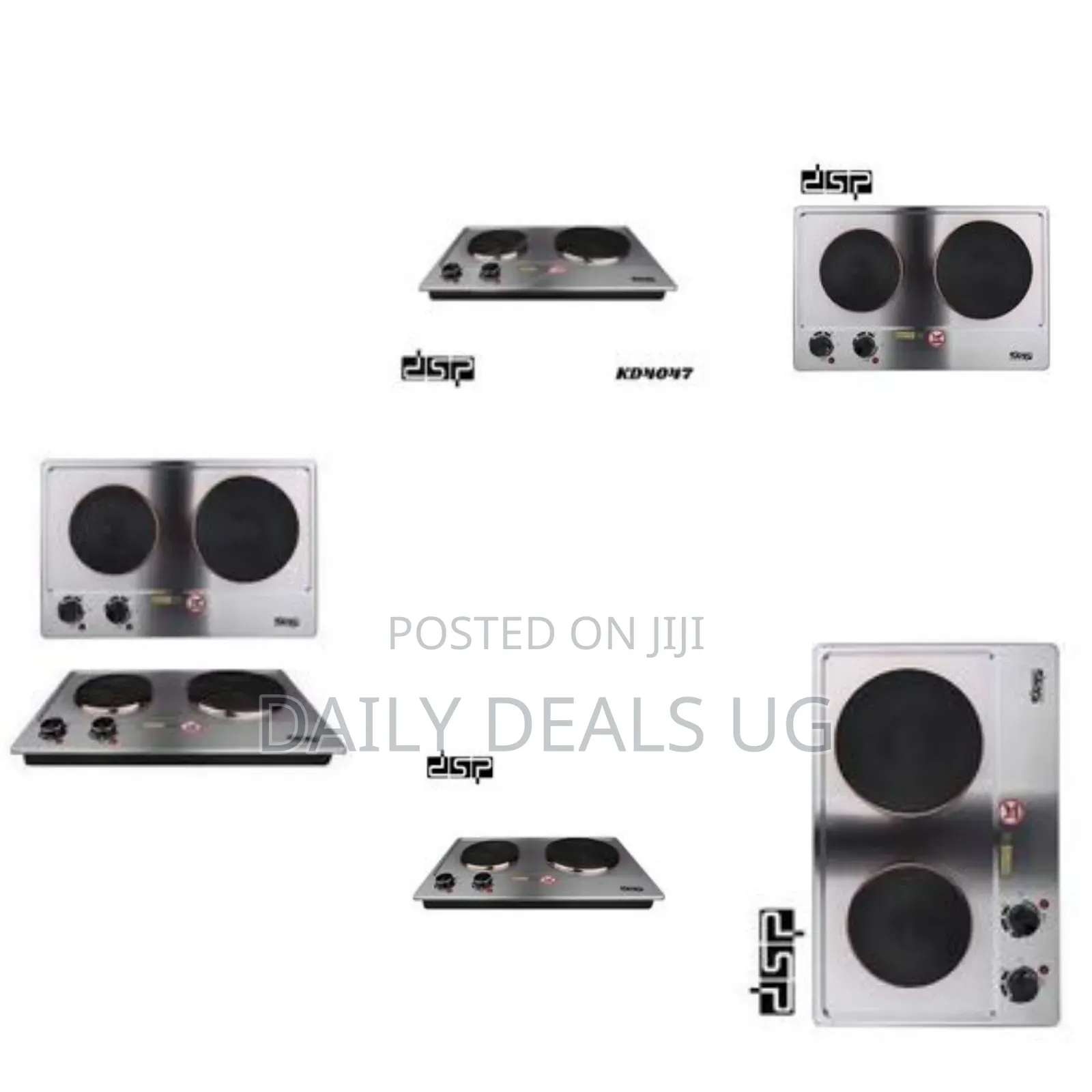 DSP Portable Electric Stove Double Burner 1500w Hot Plate Coil