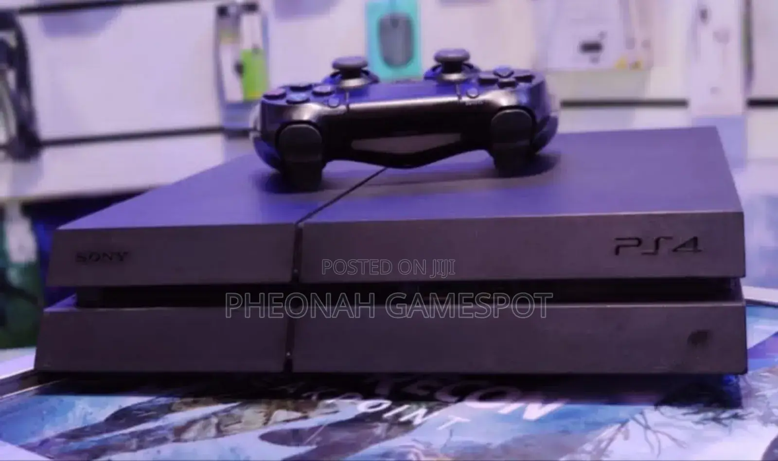 Sony Playstation 4 Standard Console Complete Package. Ps4 Full Set