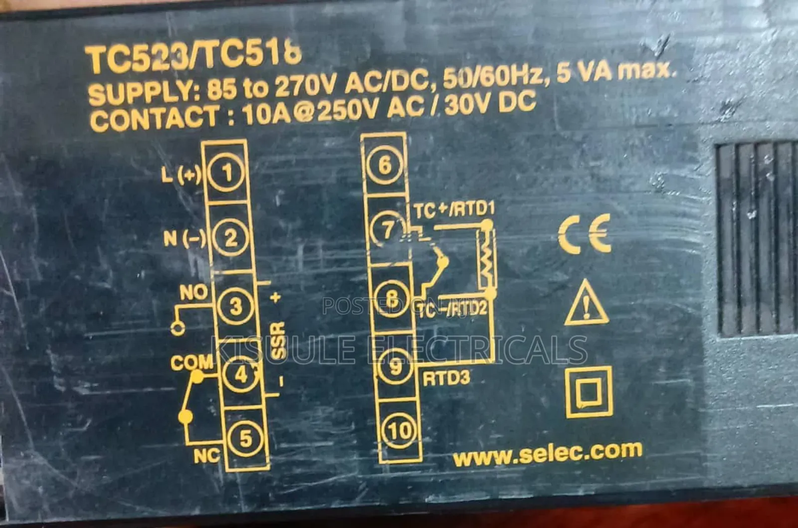 Digital Led Temperature Controllers, Thermocouples, Ssr, Relay Contact