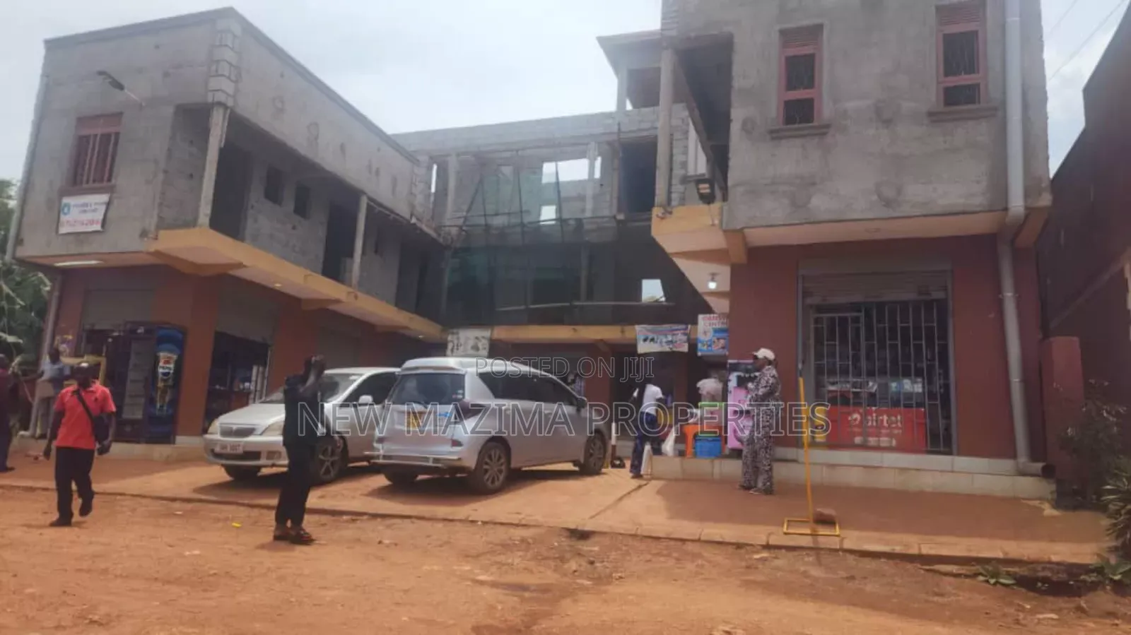 Commercia Plaza With Many Shops Selfcontained Rentals Onsale Kitende