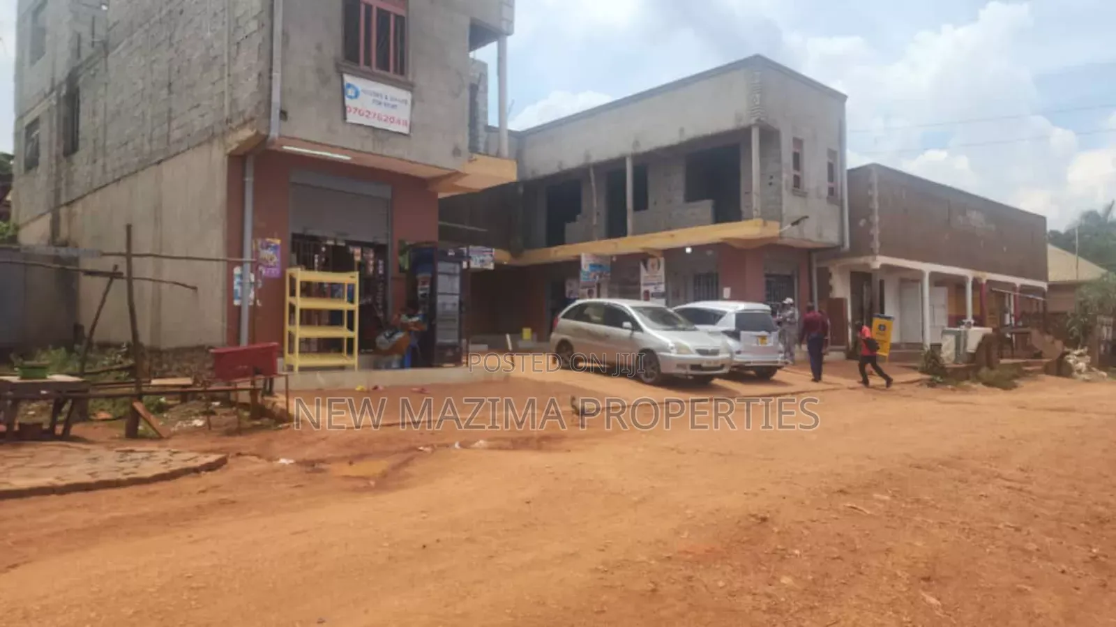Commercia Plaza With Many Shops Selfcontained Rentals Onsale Kitende