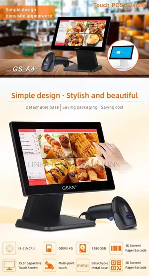 Gs-a4 Wholesale Full Set Windows Touch Pos Cash Register Point Of Sale
