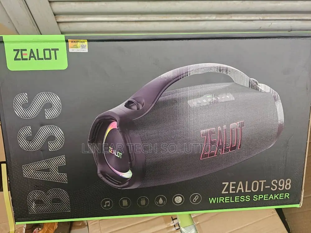 Zealot Portable Bluetooth Speaker 2025, 160w RMS Speaker Bluetooth