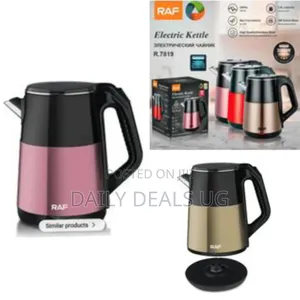 Raf 2.5l Electric Stainless Steel Cordless Kettle Double Layer Tea