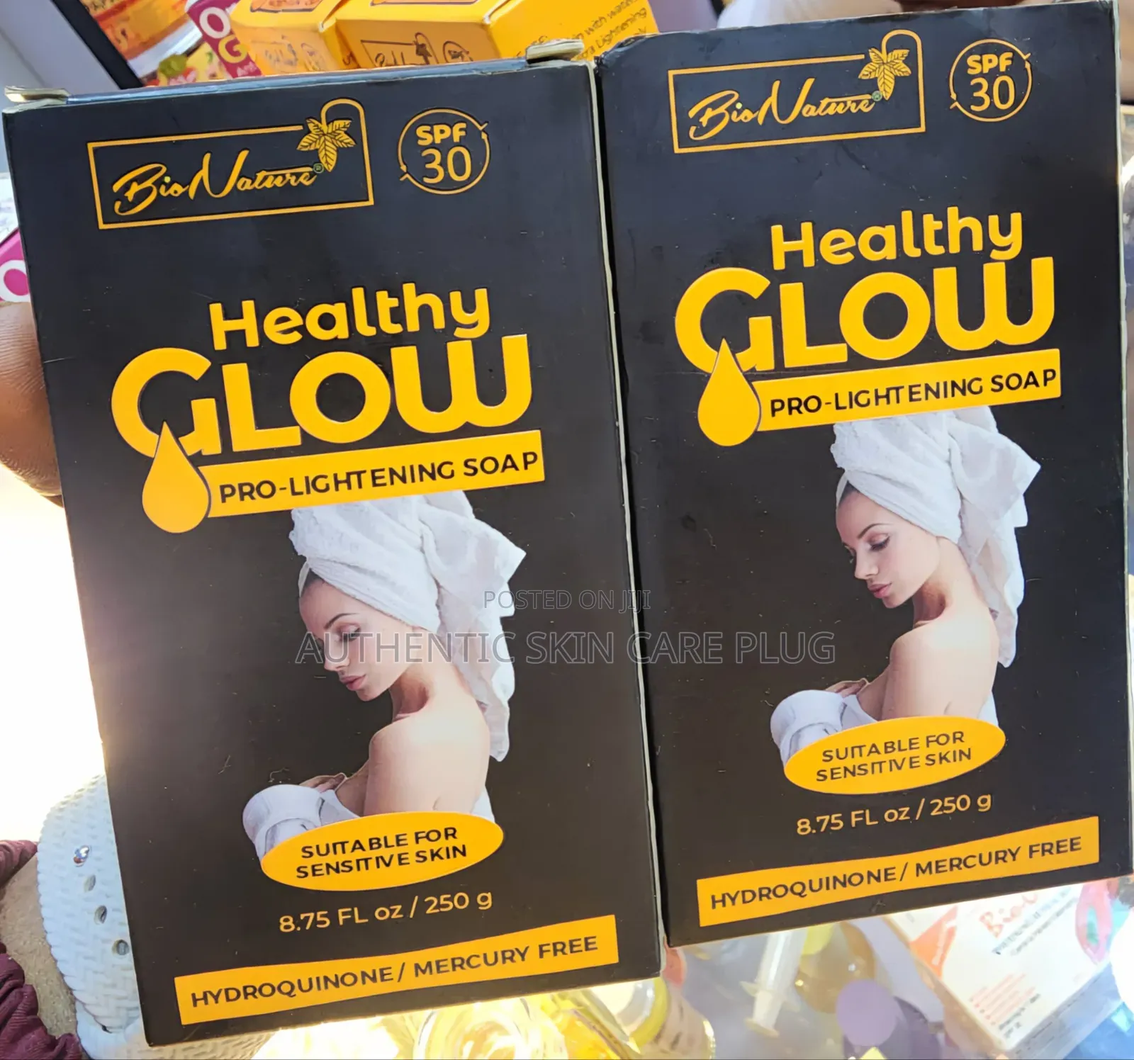 Healthy Glow Ultra Lightening Moisturizing Soap With Arbutin Collagen.