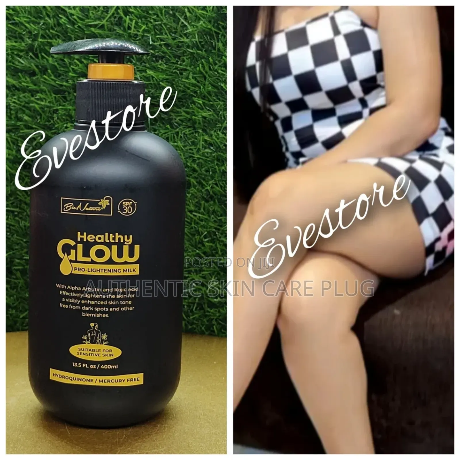 Healthy Glow Ultra Toning Body Lotion With Alpha Arbutin+Kojic Acid