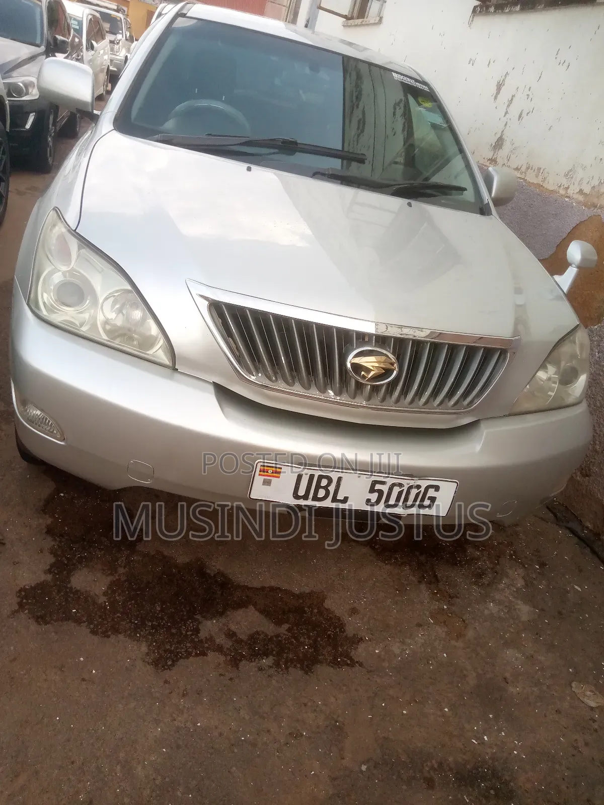 Toyota Harrier 2008 Silver