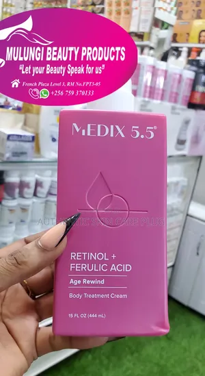 Medix 5.5 Retinol Body Cream +Vitamin C Lotion Anti Aging Skincare Set
