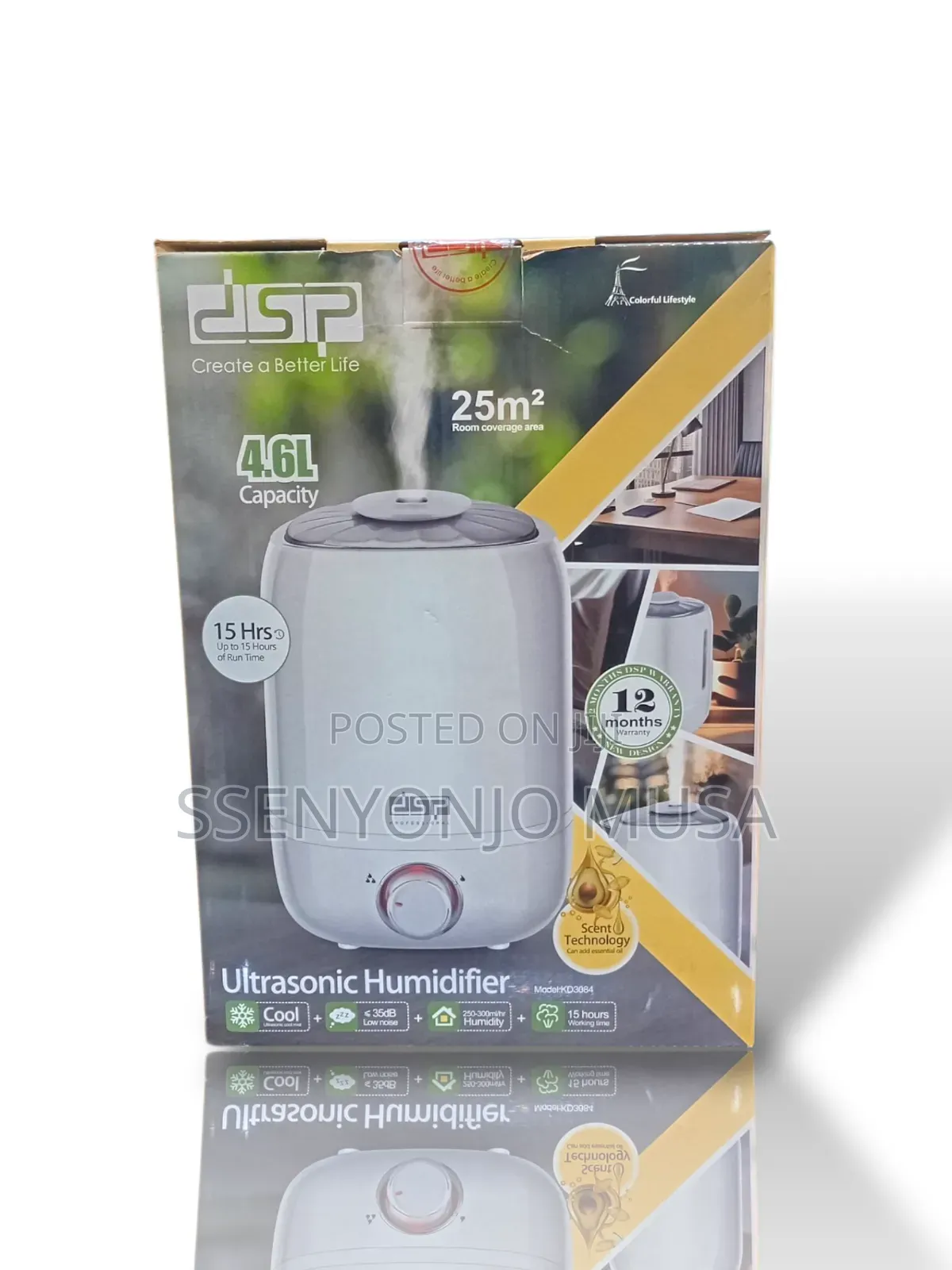 DSP Humidifier Ultra Sonic Kd3084