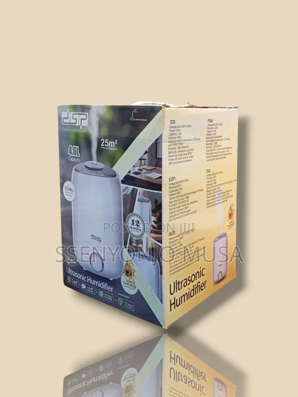 DSP Humidifier Ultra Sonic Kd3084