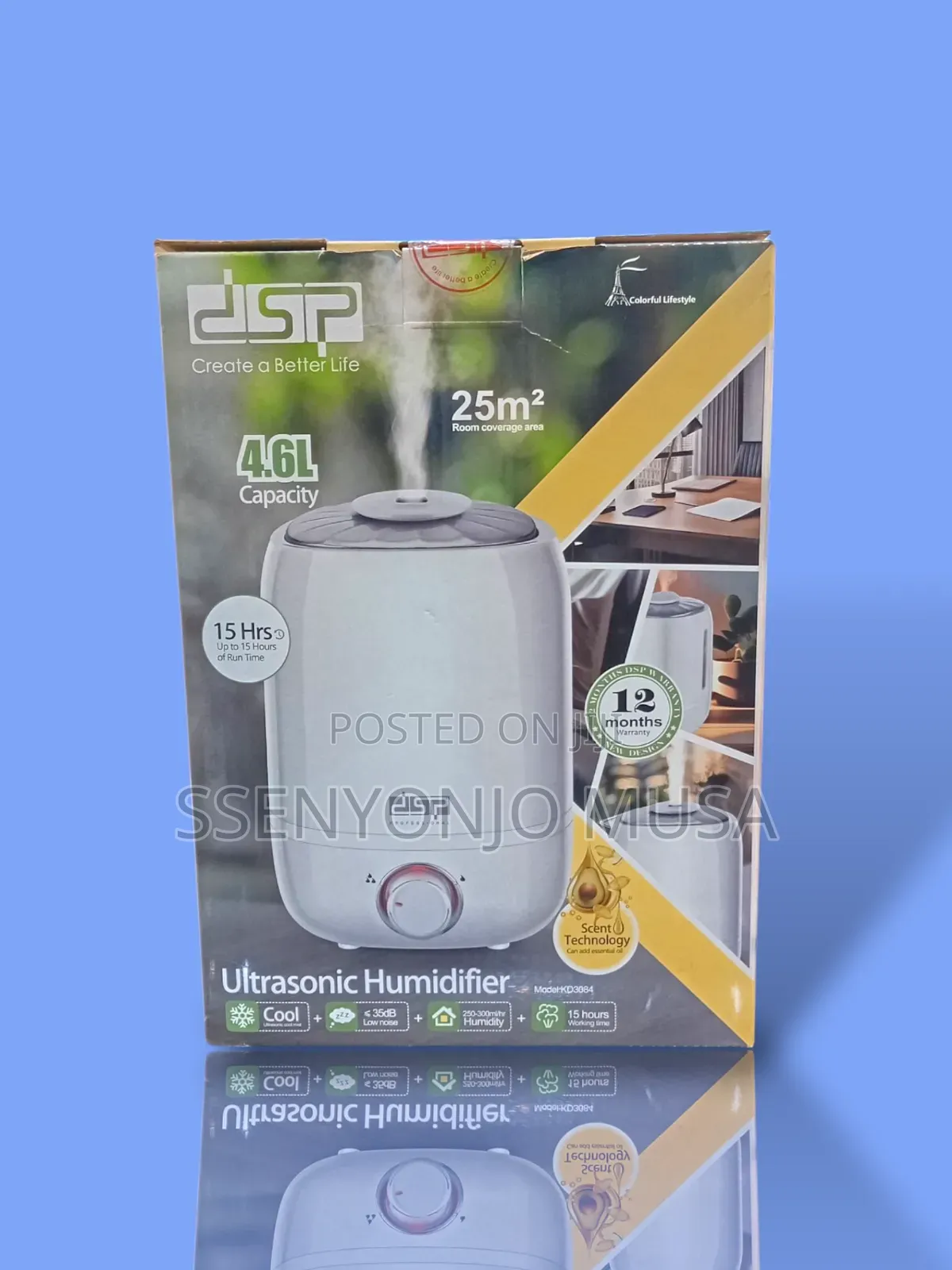 DSP Humidifier Ultra Sonic Kd3084