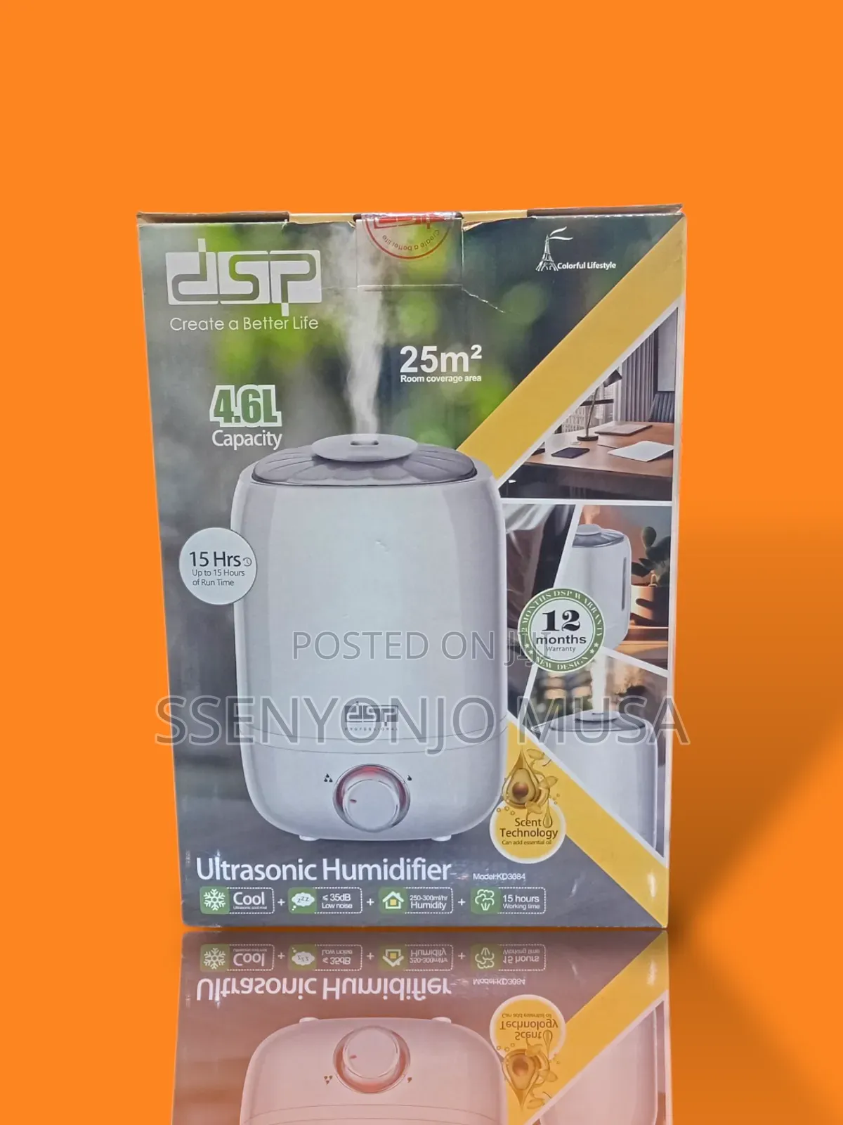 DSP Humidifier Ultra Sonic Kd3084