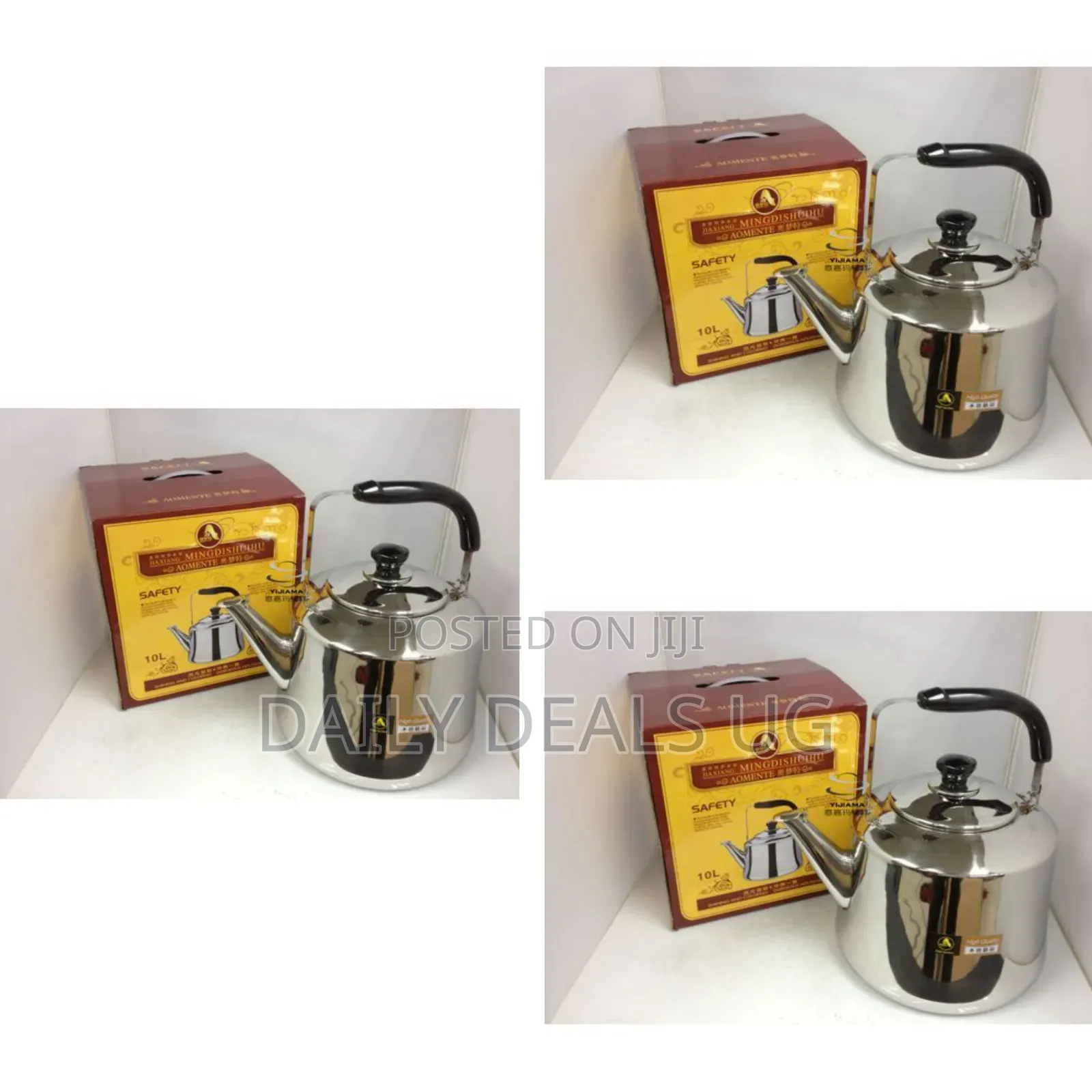 4l Stainless Steel Whistling Water Boiling Kettle