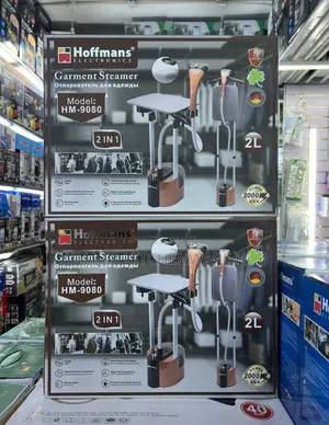 2 in 1 Hoffmans Garment Steamer Machine