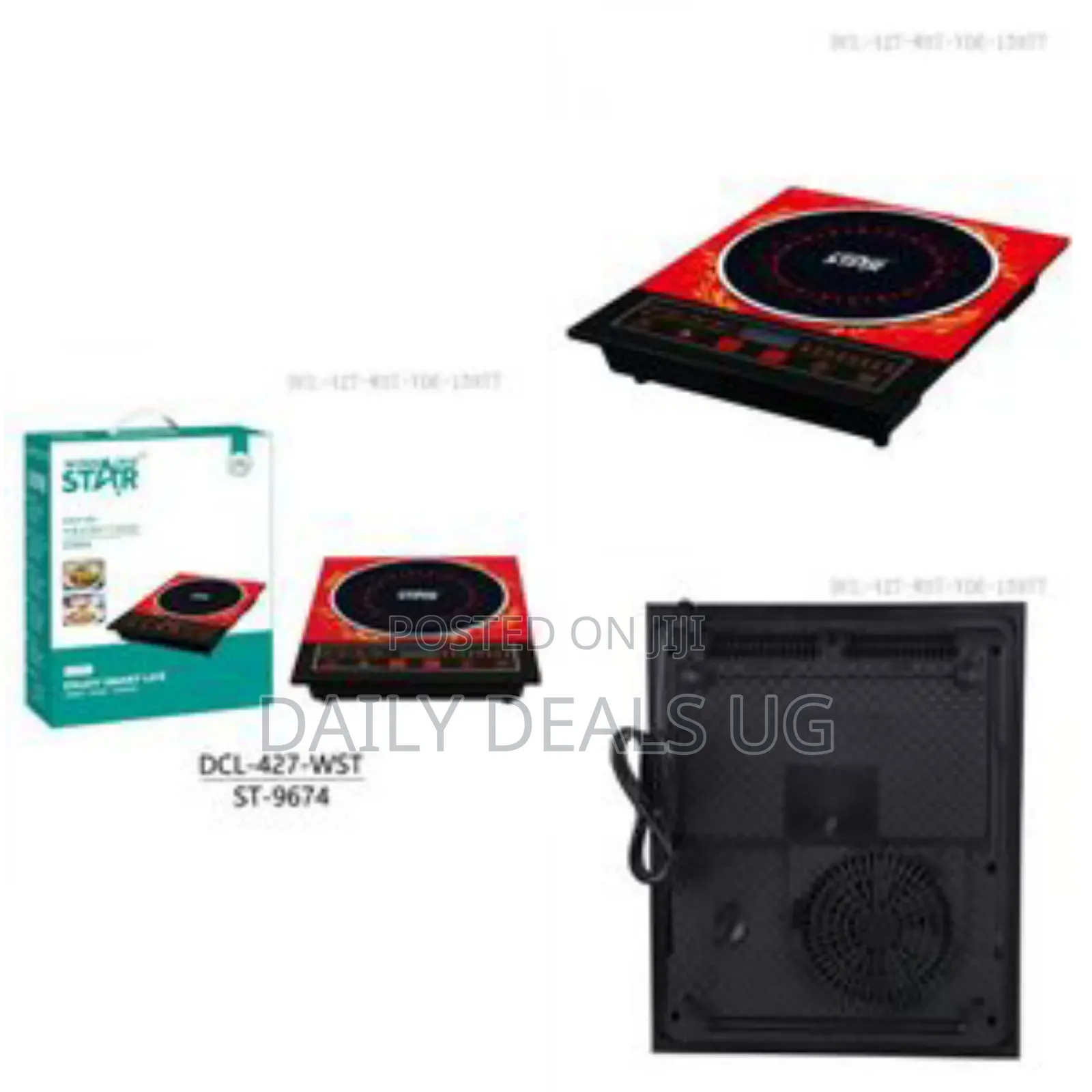 Winningstar Electric Infrared Cooker Vitroceram Panel Portable