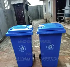 120litres Blue Disposable Wastebin Dust Bin