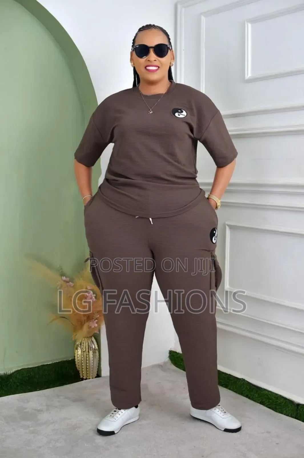 Ladies Two Piece T-Shirts and Pants