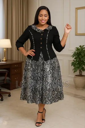Classic Office Round Dresses