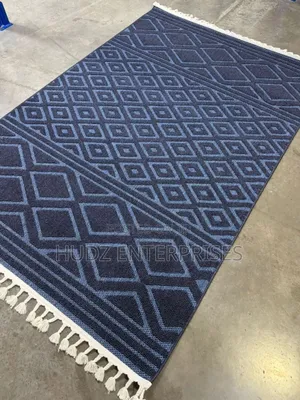 2x3 Palace Center Carpet Dark Blue