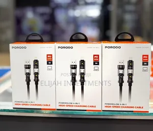Porodo 4 in 1 High Speed Charging Cable