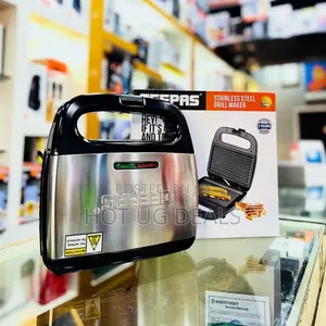 Geepas Ggm6001 Stainless Steel Grill Maker.